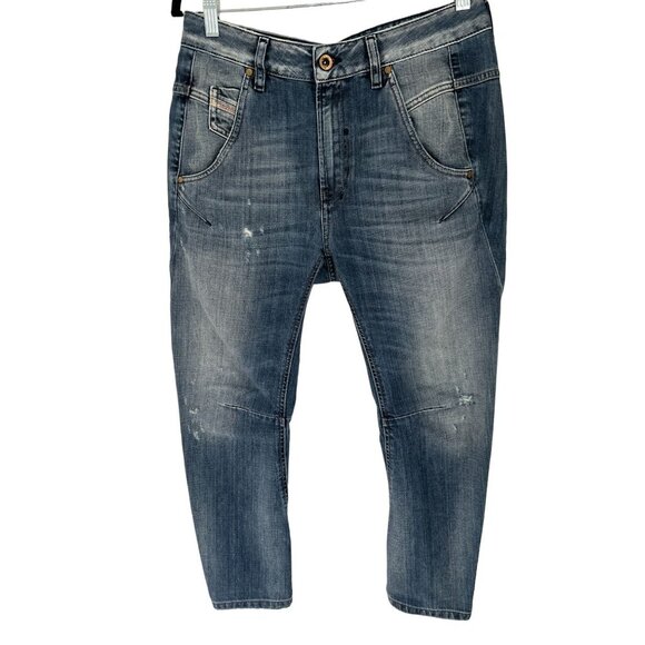 Made in Italy DIEZEL Blue Jeans FAYZA Size 27 - Picture 3 of 11